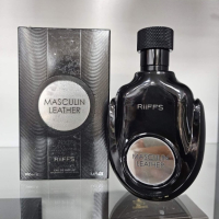 Уникален мъжки Арабски парфюм Masculin Leather RiiFFS Eau De Parfum 100ml, снимка 1 - Мъжки парфюми - 45002319