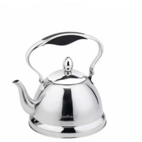 Луксозен чайник за чай с цедка, висококачесвен инокс, 1L, снимка 3 - Аксесоари за кухня - 45773964