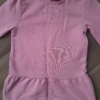 Розова детска плътна рокля Lupilu размер 86/92, снимка 2 - Бебешки рокли - 45191194