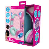 Детски слушалки Lexibook Barbie Cat Ear, детски слушалки 2-в-1, снимка 3 - Слушалки и портативни колонки - 45335153