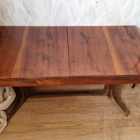 Трапезарна разтегателна дървена маса, снимка 2 - Маси - 45647542