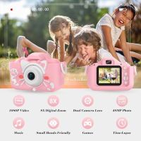 Нов Детски цифров фотоапарат Видео камера с 32GB SD карта деца 3-10г, снимка 3 - Други - 45878807