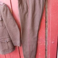 Стара зимна ОФИЦЕРСКА шаячна униформа , " въшкарник ", снимка 4 - Антикварни и старинни предмети - 45224323