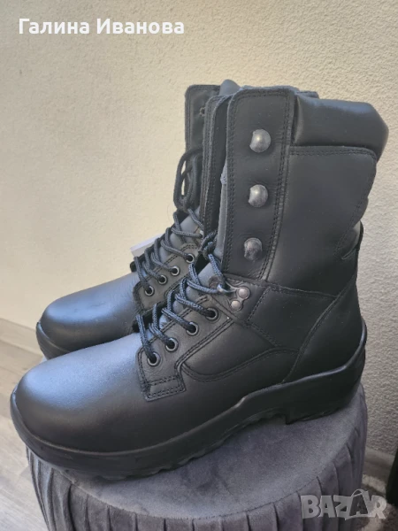 Мъжки Зимни полицейски кубинки 42 р-р естествена кожа , снимка 1
