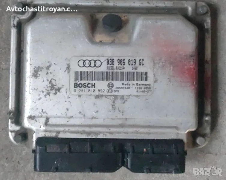 Компютър двигател Audi A3-8L, Vw Golf 4 1.9 TDI - 038 906 019 GC, снимка 1