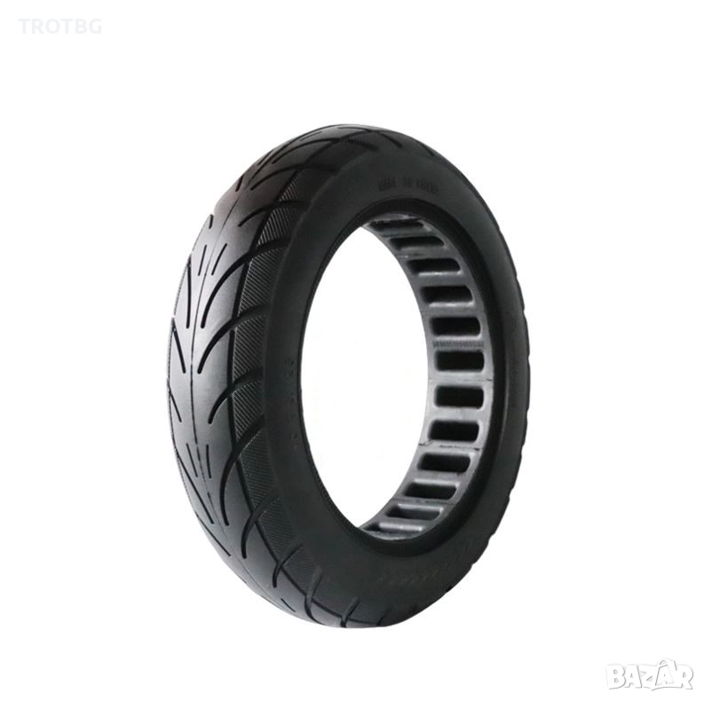 Плътна гума 10x2.125 за електрически тротинетки Ninebot F20 / F25 / F30 / F40 и Xiaomi Mi4 Lite 2nd, снимка 1