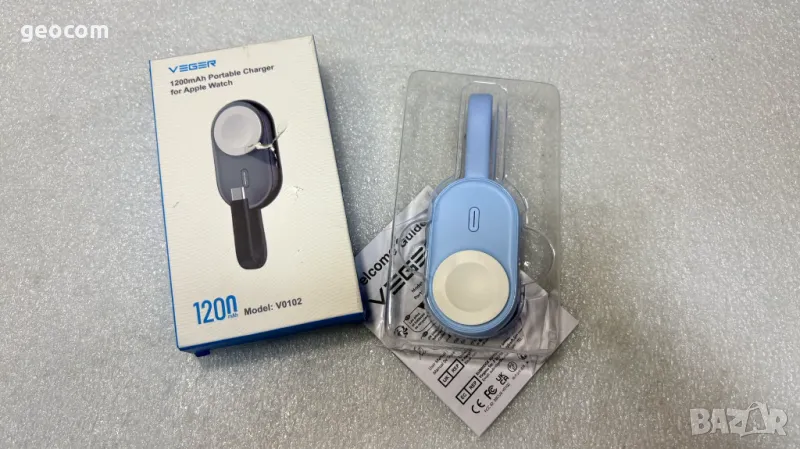 Veger V0102 Super Compact Wireless Charger for Apple Watch, снимка 1