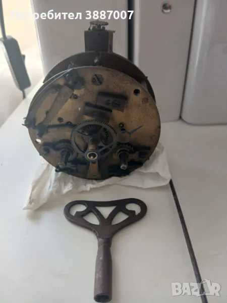 Каминен часовник/стар механизъм, снимка 1