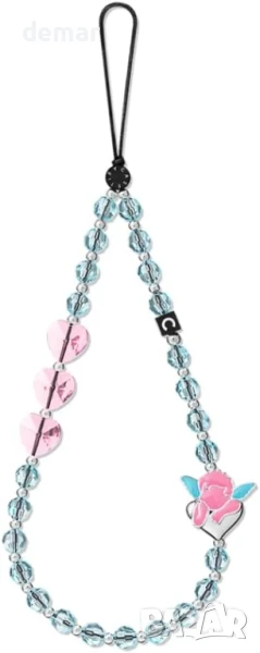 Верижка за телефон CASETiFY Cupid - Lovestruck Blues, снимка 1