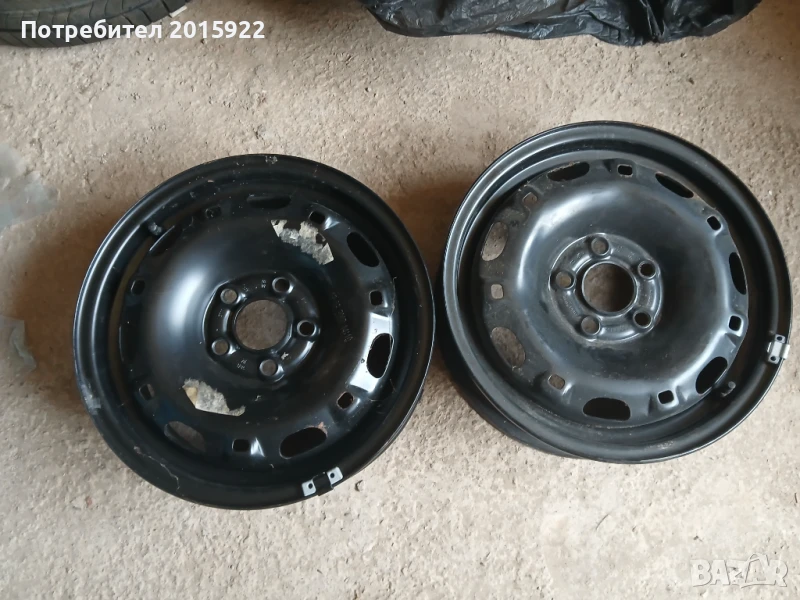 Оригинални метални джанти 14цола за vw-Golf4.polo..Fox.skoda-Fabia.seat ibiza.5×100, снимка 1