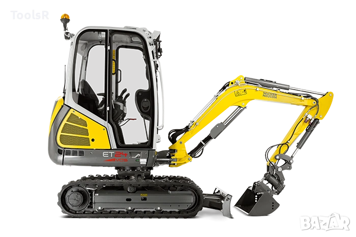 мини багер под наем,малък багер 2.5т, мини копач, микробагер компактен багер , снимка 1