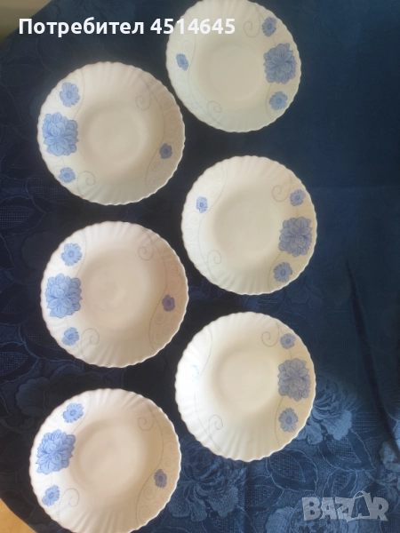 Чинии аркопал НОВИ диам.18см, снимка 1