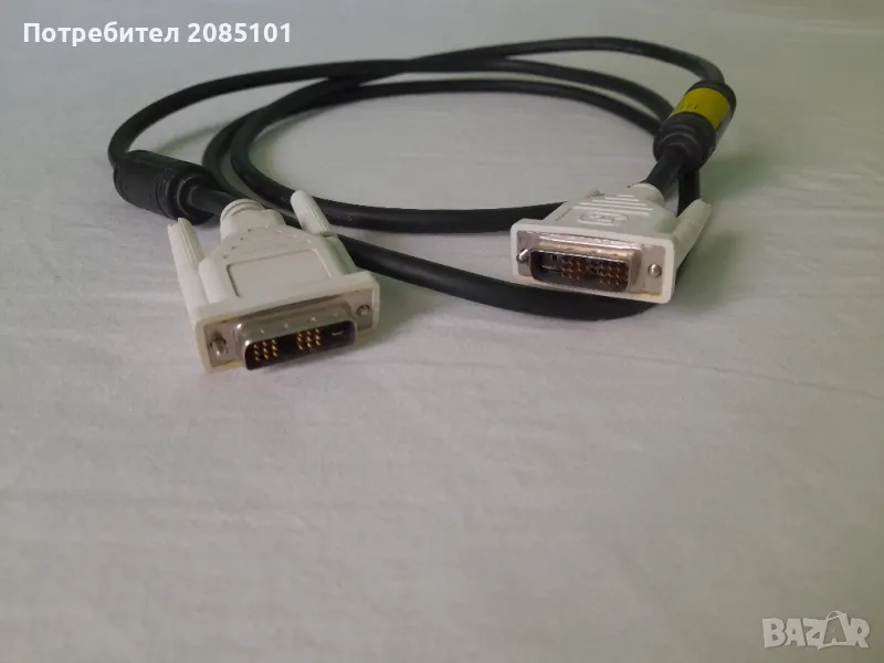 Кабел DVI to DVI 1.8m, снимка 1