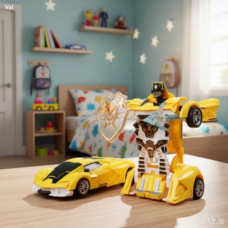 Детска играчка робот трансформираща се в количка TOYCAR36, снимка 1
