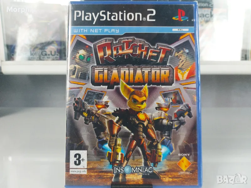 Игра за PS2 Ratchet & Clank Gladiator - 25 лв., снимка 1