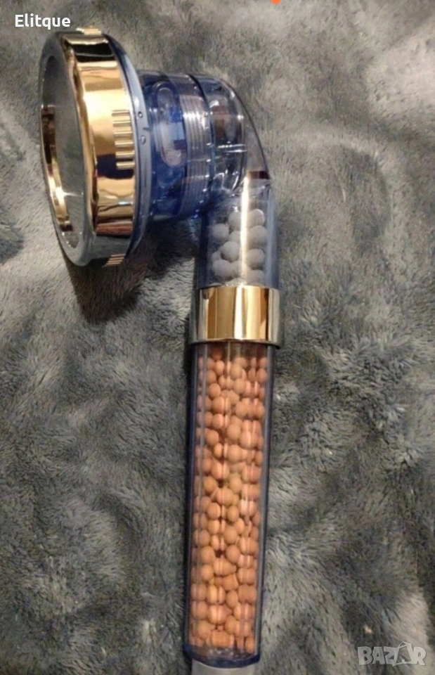 СПА душ слушалка с германий и турмалин 🚿, снимка 1