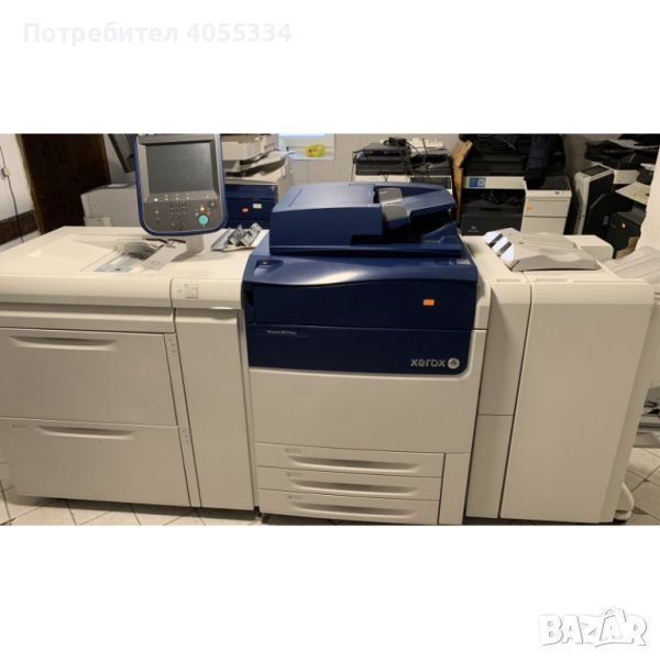 XEROX Versant 80 Press + Голямо захранващо устройство с двойна тава (A-CF03) + FIERY EXi80, снимка 1