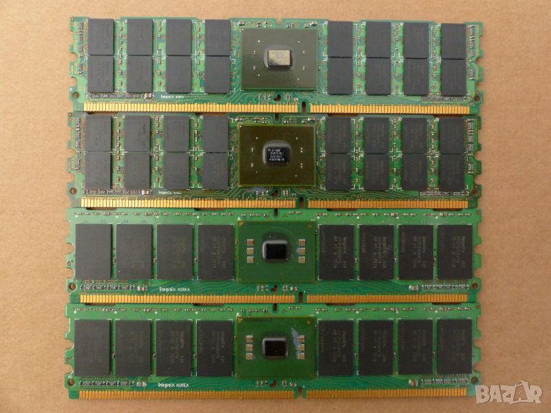 DDR2 ECC/Fully Buffered DIMM/2Rx4 4x4GB KIT-PC2-5300F/240pin/CL5/1.8V Hynix, снимка 1