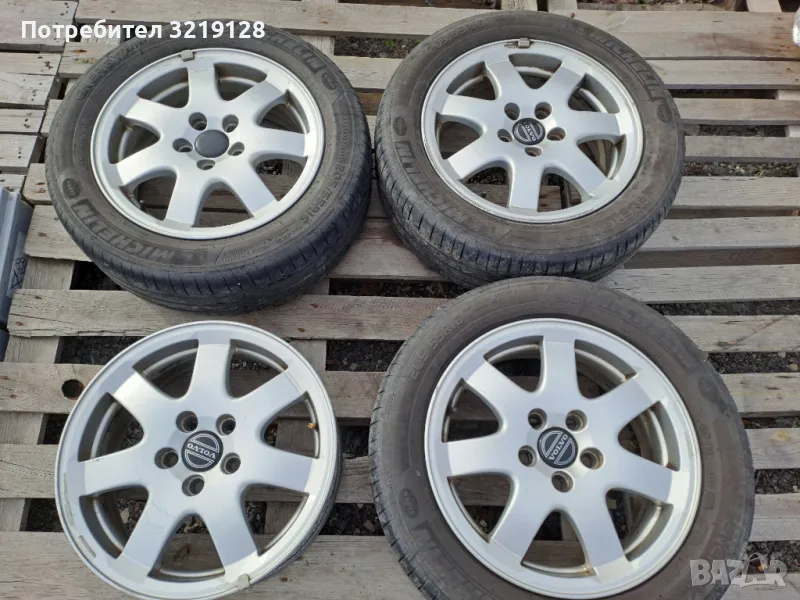 Оригинални Алуминиеви джанти 16" VOLVO  FORD PEUGEOT CITROEN , снимка 1