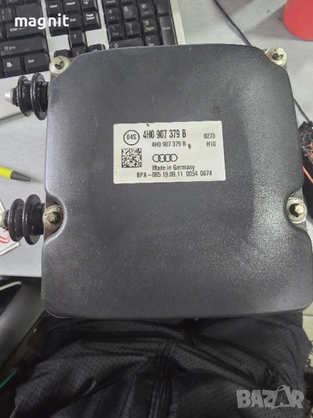 4H0907379B ABS помпа AUDI А8 D4 4.2TDI 4H0907379 0265250385, снимка 1