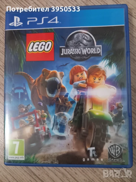  LEGO Jurassic World за PS4, снимка 1