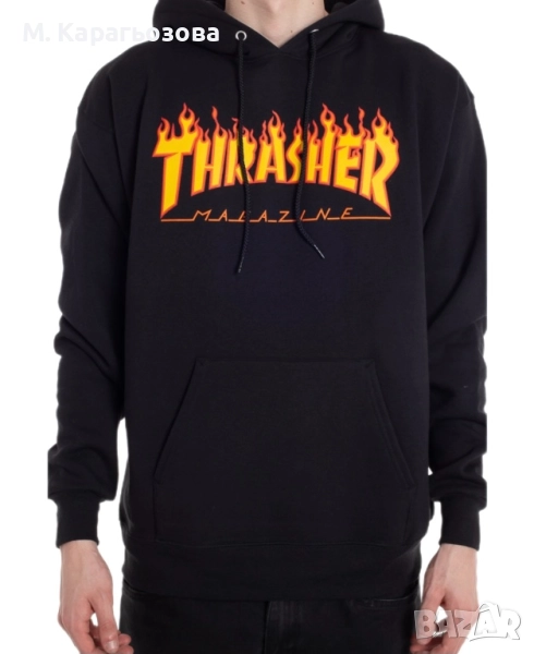 Мъжки суитшърт Trasher, Размер М, снимка 1