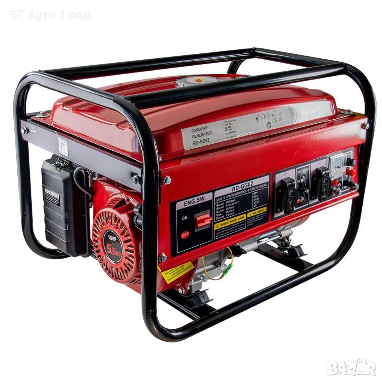 Генератор за ток бензинов 2kW RD-GG02, снимка 1