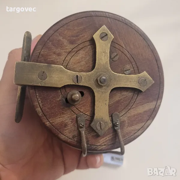 дървена макара за риболов оригинал Холандия, снимка 1