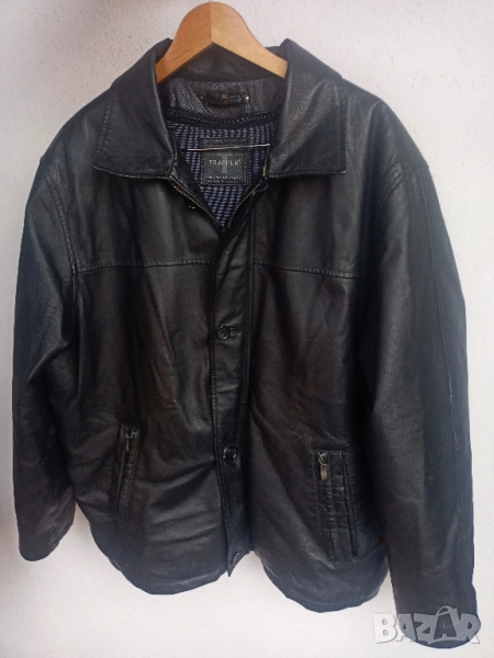 кожено яке Trapper, снимка 1