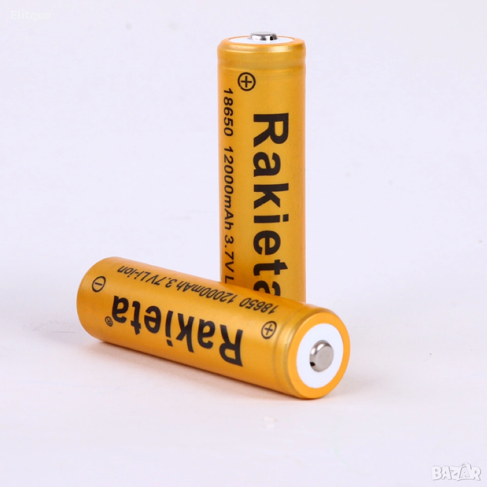10бр. Акумулаторна батерия Rakieta 12 000mah, 3.7V, снимка 1
