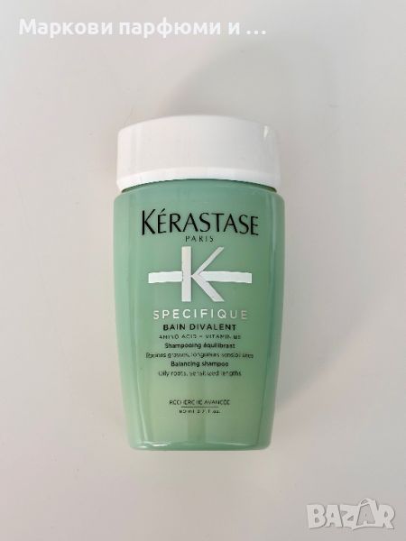 Шампоан KERASTASE - шампоан за обем и мазен скалп, Specifique Bain Divalent, мини опаковка 80 мл, снимка 1