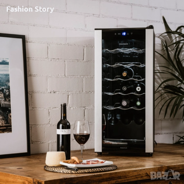 Винна хладилна витрина Taurus CHANSON Бутилки 18 или 24, снимка 1