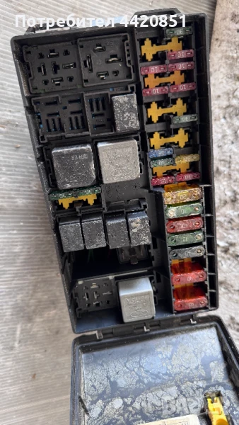 Контролен Модул (Бушонно Табло BSI / BSM ) за Ford Focus -  98AG14K733AGK, снимка 1