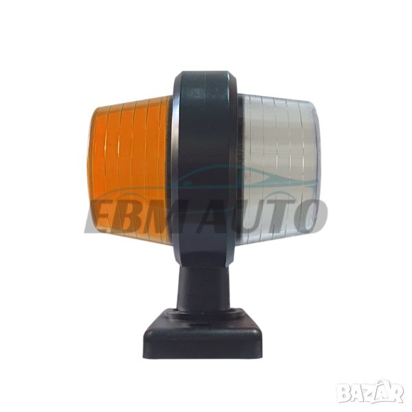 ГАБАРИТ MAXI Рогче - 18 Led Neon 105mm 12-24V /Жълт+Бял, снимка 1