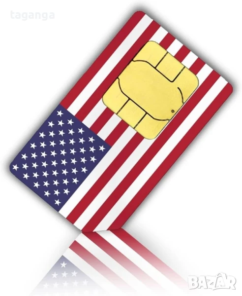 Предплатена американска сим карта , снимка 1