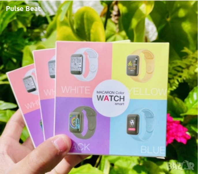 Смарт часовник с всички екстри "Крачки ,Сън , Пулс , Кръвно", снимка 1