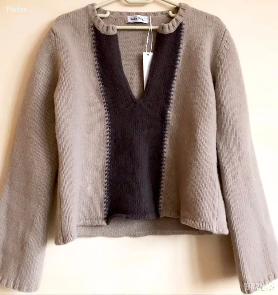 Hunky Dorry пуловер 100% вълна лама, снимка 1