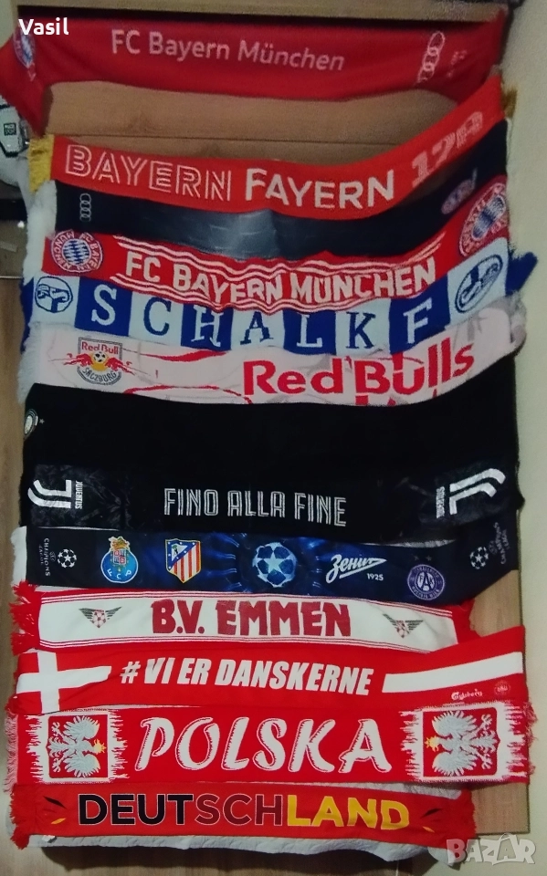 Шалове на Байерн, Интер, Юве, Шалке, Емен, Залцбург, Белгия, Германия, Дания, Полша, Залцбург, Шалке, снимка 1