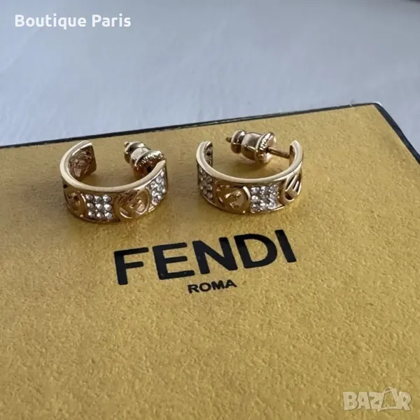 Fendi оригинални обеци, снимка 1