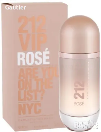 CAROLINA HERRERA 212 VIP ROSÉ Eau de Parfum за жени 80 ml, снимка 1