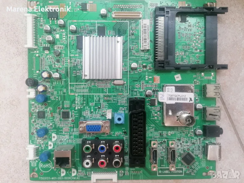 M. Board: 715G5155-M01-003-005K/ 705TQCPL012 за Philips 37PFL3507H, снимка 1