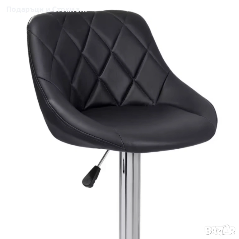 Бар стол с регулируема височина и въртяща функция – комфорт и стил за дома и заведения, снимка 1