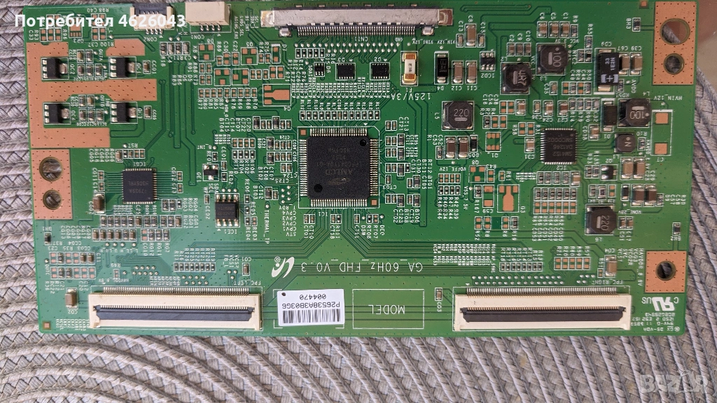 T-CON BOARD /ТИКОНИ/ ПЛАТКИ ПАНГЮРИЩЕ-1.4/V15 UHD TM120 Ver0.0/6870-0535B Halogen Free , снимка 1