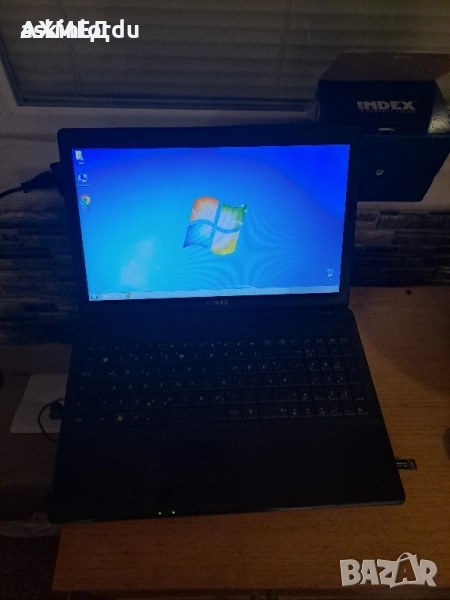 Лаптоп Asus X54H - 4 GB RAM-CPU: Intel Pentium B950 /двуядрен/ - 2100 MHz, 120 лв, снимка 1