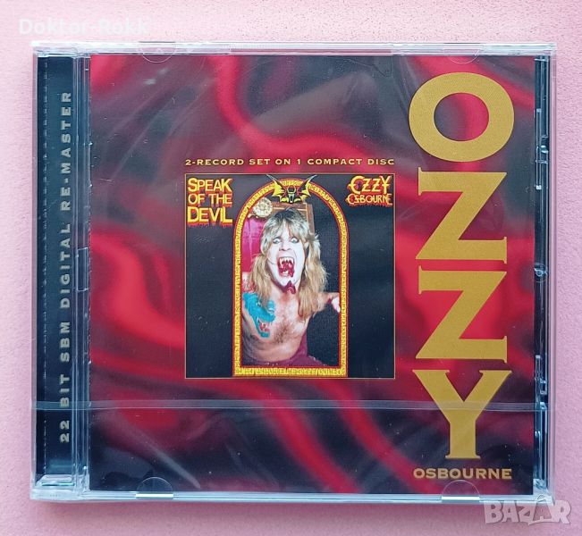 Ozzy Osbourne – Speak Of The Devil 1982 (1995, CD), снимка 1
