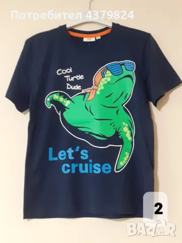 Нови немски тениски за момче с этикет, р.134-140 см., снимка 3 - Детски тениски и потници - 49749950