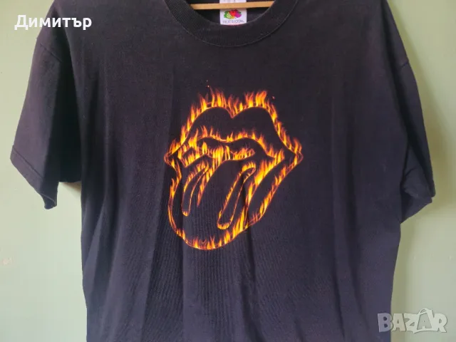 Тениска на Rolling Stones Lickis 2003 band tee European tour rock music t-shirt , снимка 2 - Тениски - 47223571