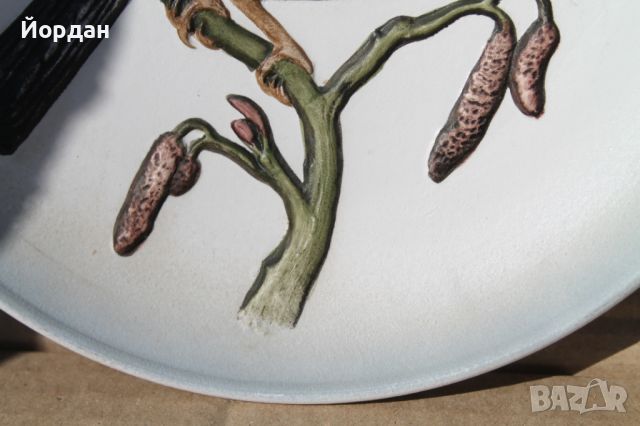 Немска рисувана чиния ''Goеbel'', снимка 8 - Антикварни и старинни предмети - 45480159