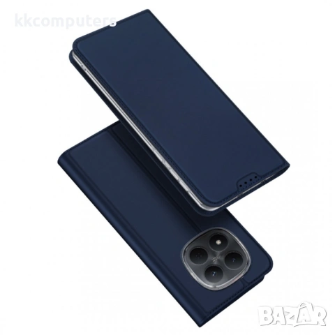 DUX DUCIS Skin Pro Кожен Калъф за Xiaomi Redmi Note 15 Pro 5G - Слот за карта, Стойка, 2 цвята
