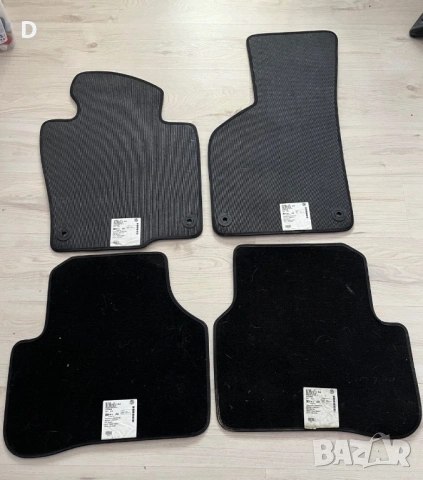 Оригинални мокетни стелки за VW, снимка 2 - Аксесоари и консумативи - 53381208